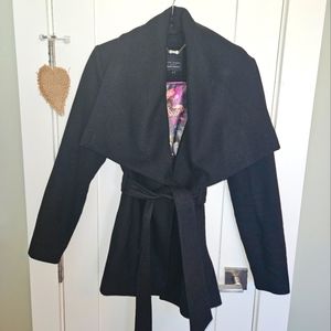 Ted Baker Wool and Cashmere Wrap Coat